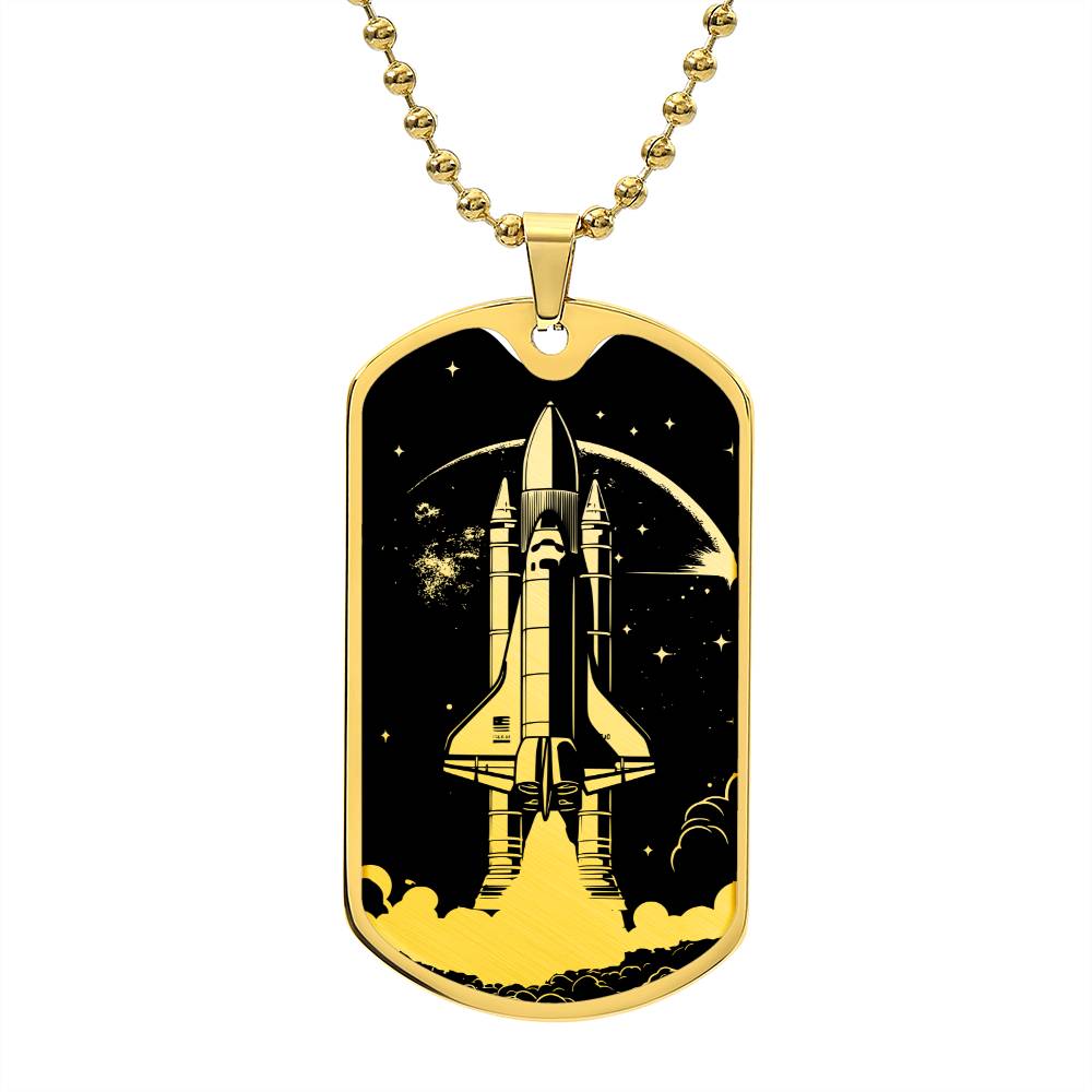 Shuttle Necklace