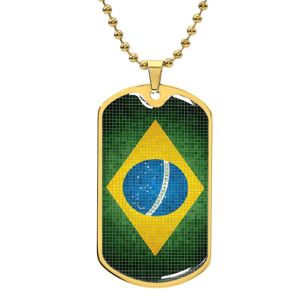 Personalized Flag of Brazil