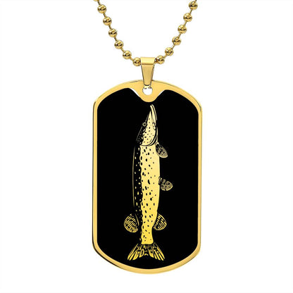 Pike Fish Necklace