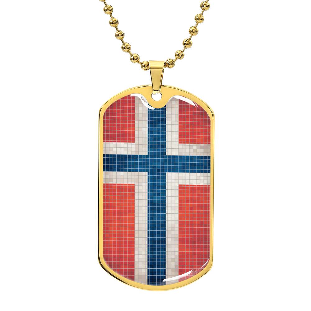 Personalized Flag of Norway