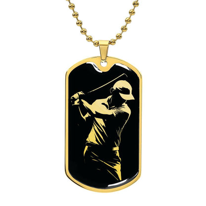 Personalized Golf Necklace
