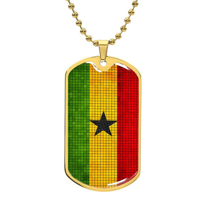 Personalized Flag of Ghana