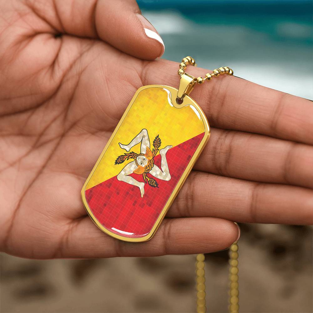 Personalized Flag of Sicily