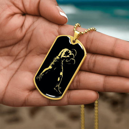 Personalized Boxing Necklace