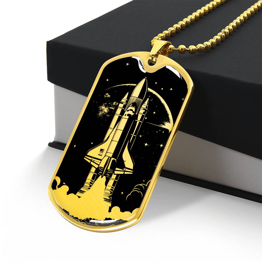 Shuttle Necklace