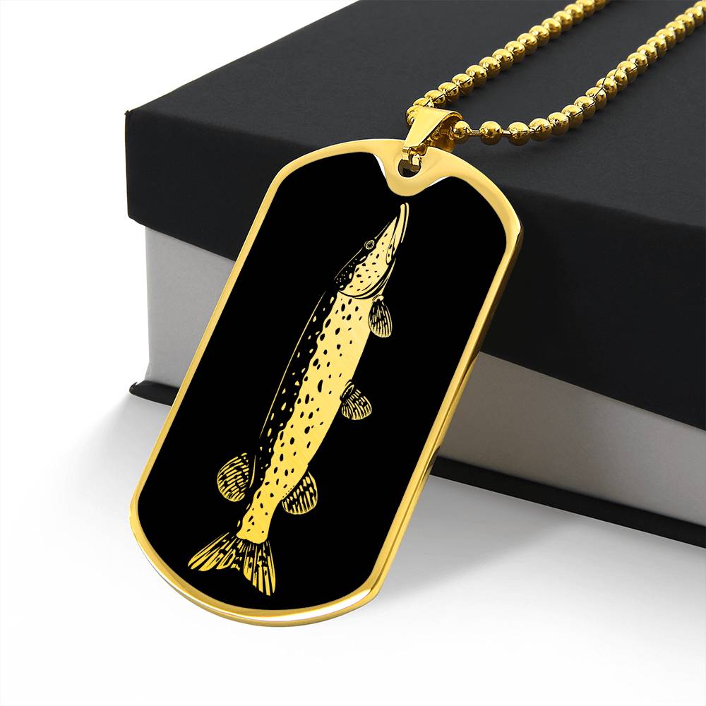 Pike Fish Necklace