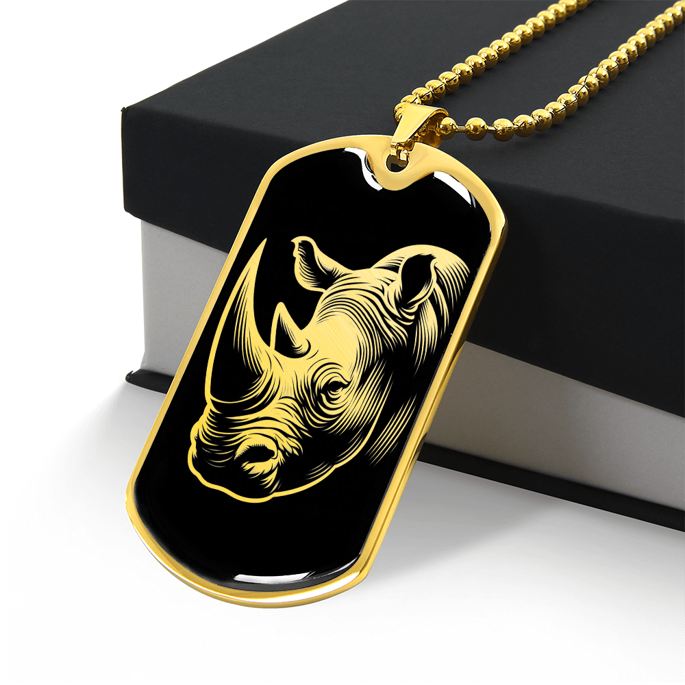 Rhinoceros Necklace