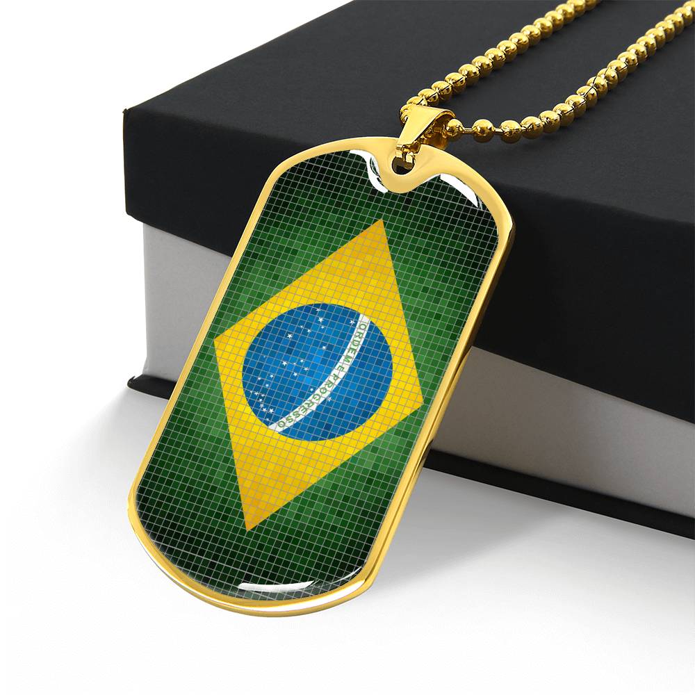 Personalized Flag of Brazil