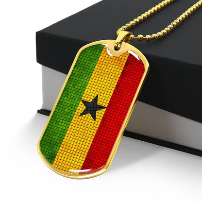 Personalized Flag of Ghana