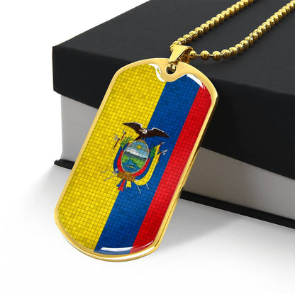 Personalized Flag of Ecuador