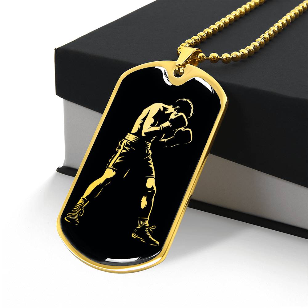 Personalized Boxing Necklace