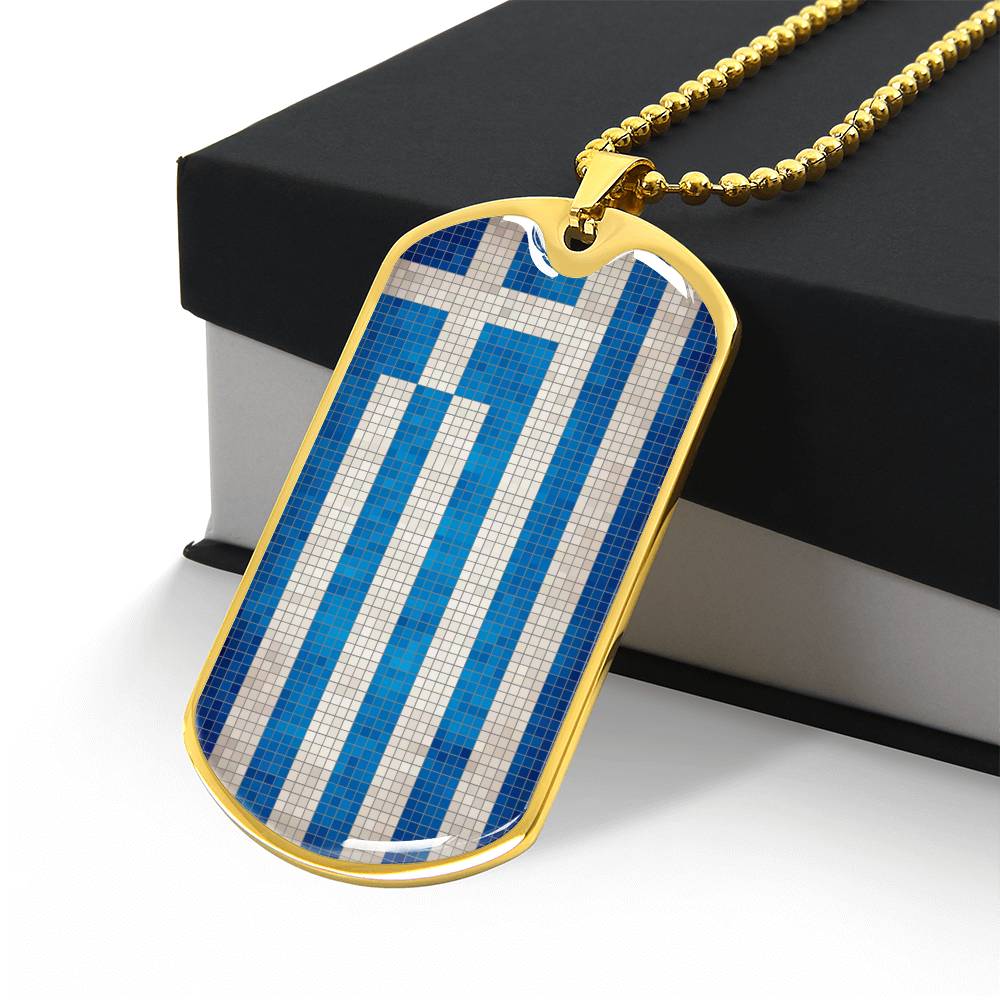 Personalized Flag of Greece