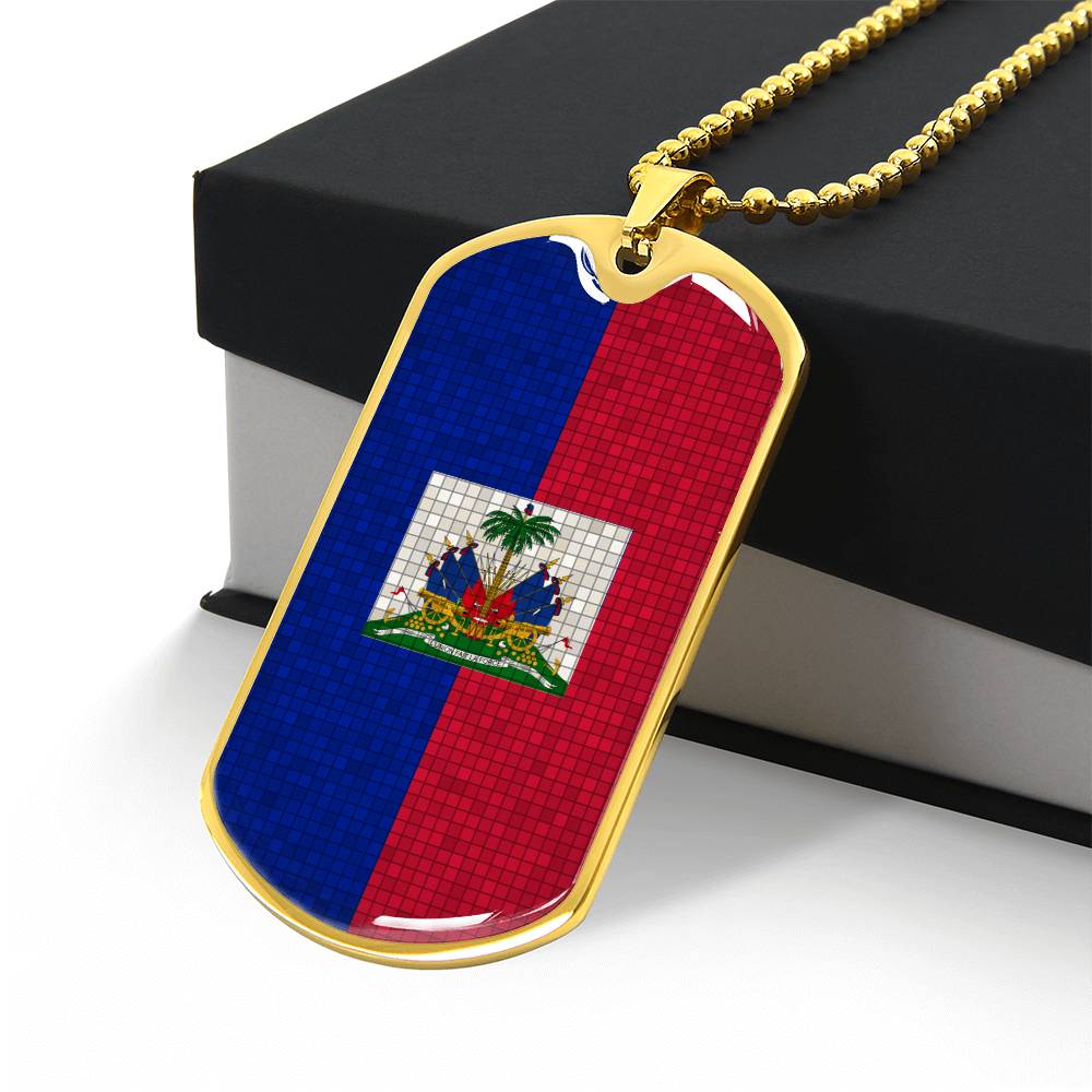 Personalized Flag of Haiti
