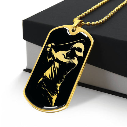 Personalized Golf Necklace