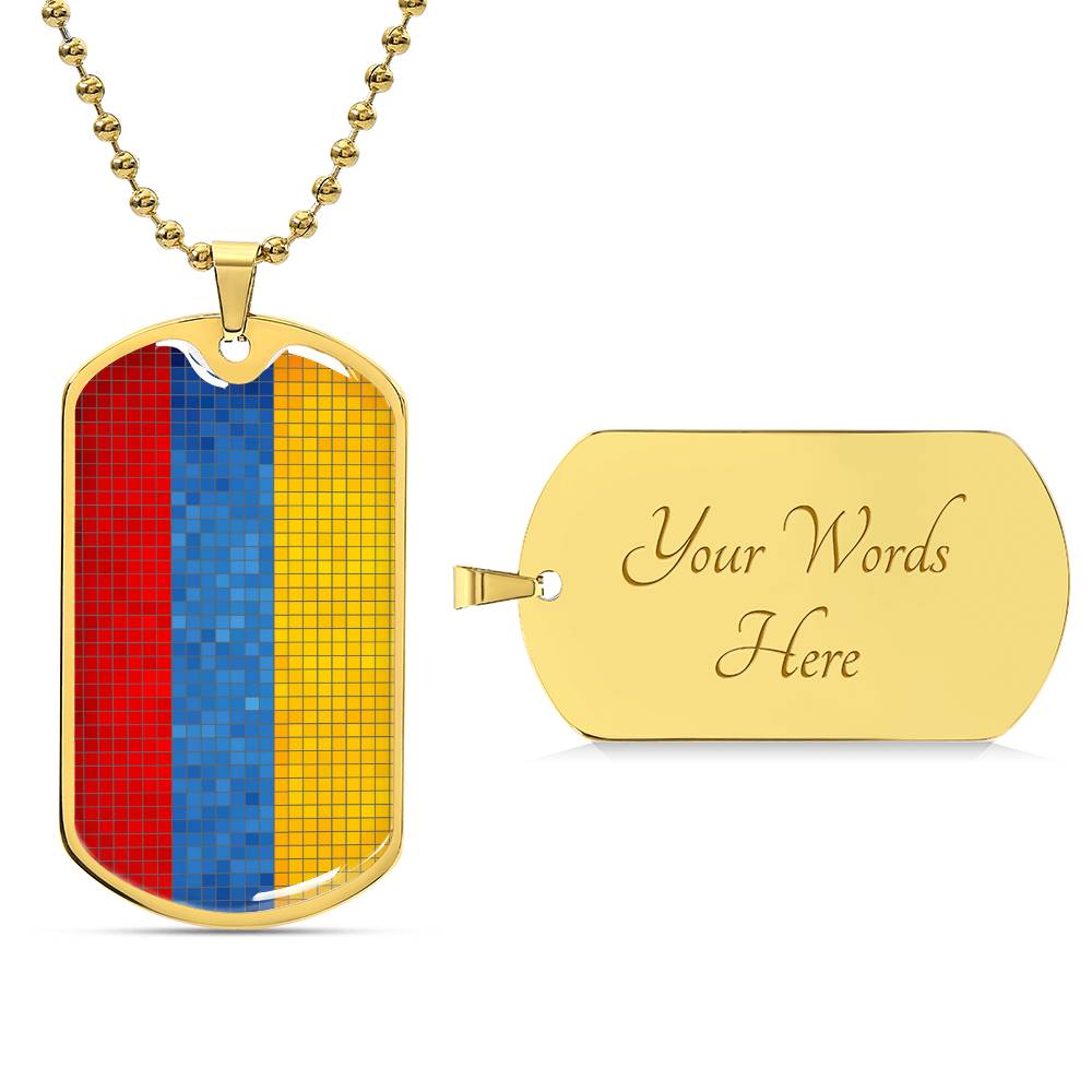 Personalized Flag of Colombia