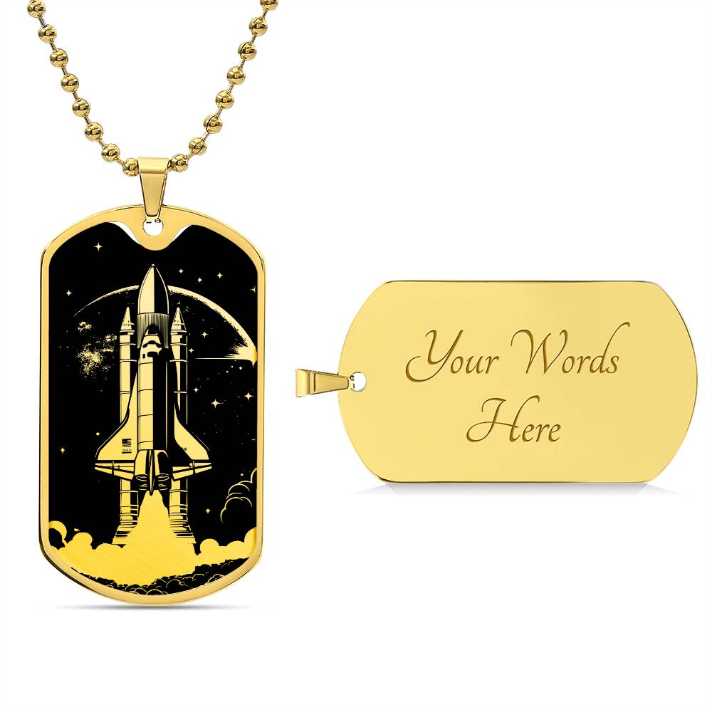 Shuttle Necklace