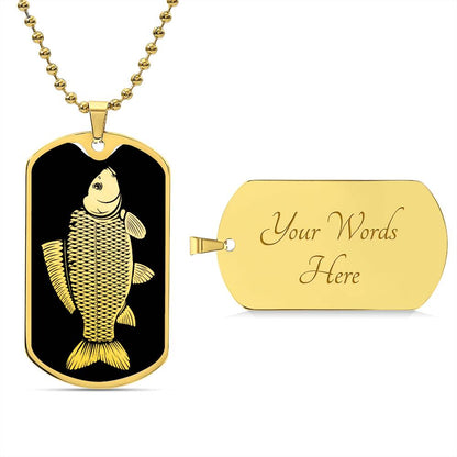 Carp Fish Necklace