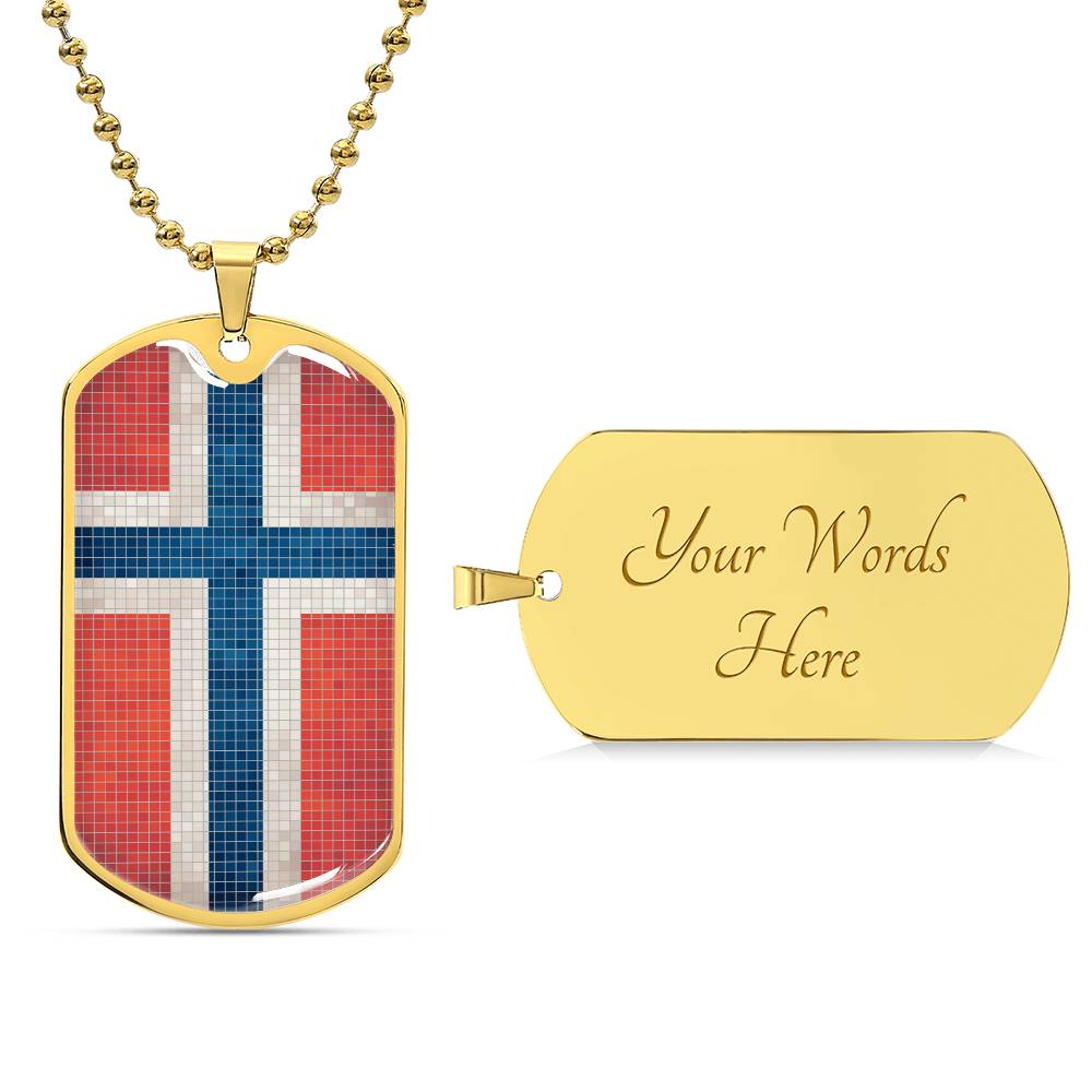 Personalized Flag of Norway