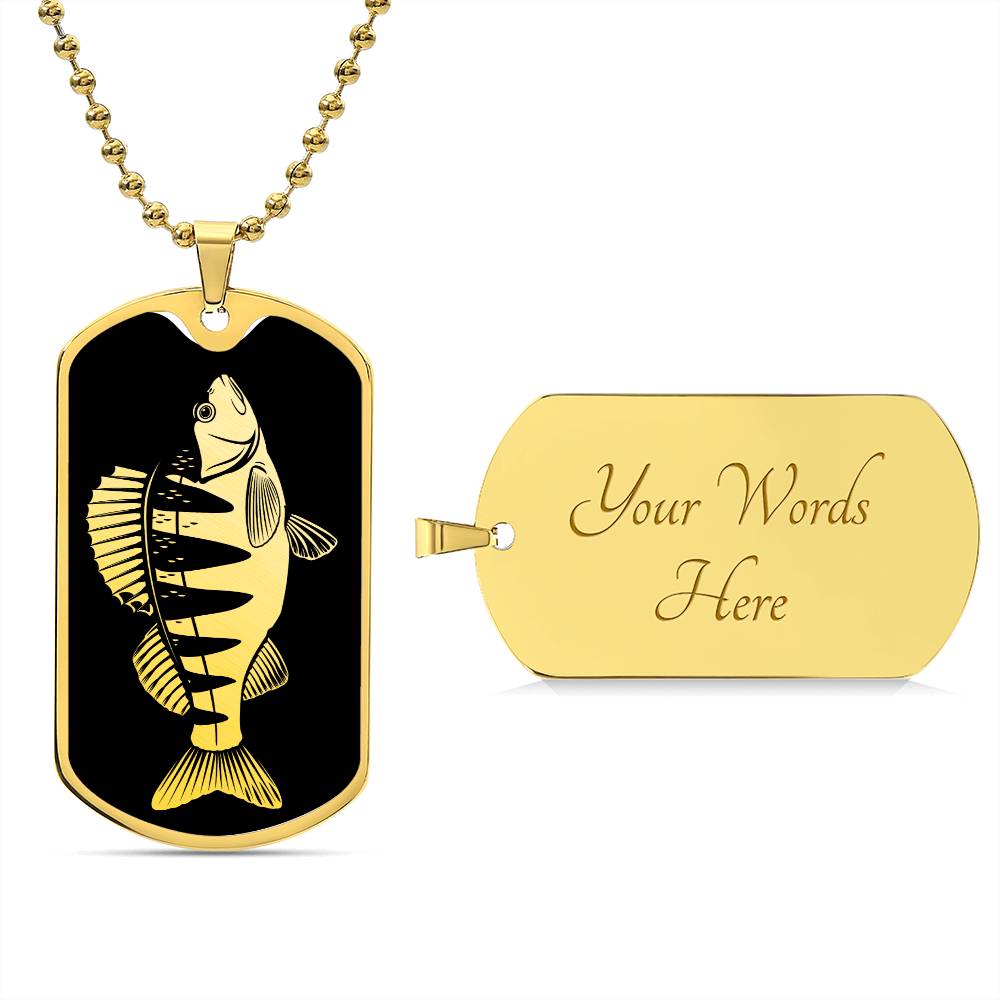 Perch Fish Necklace