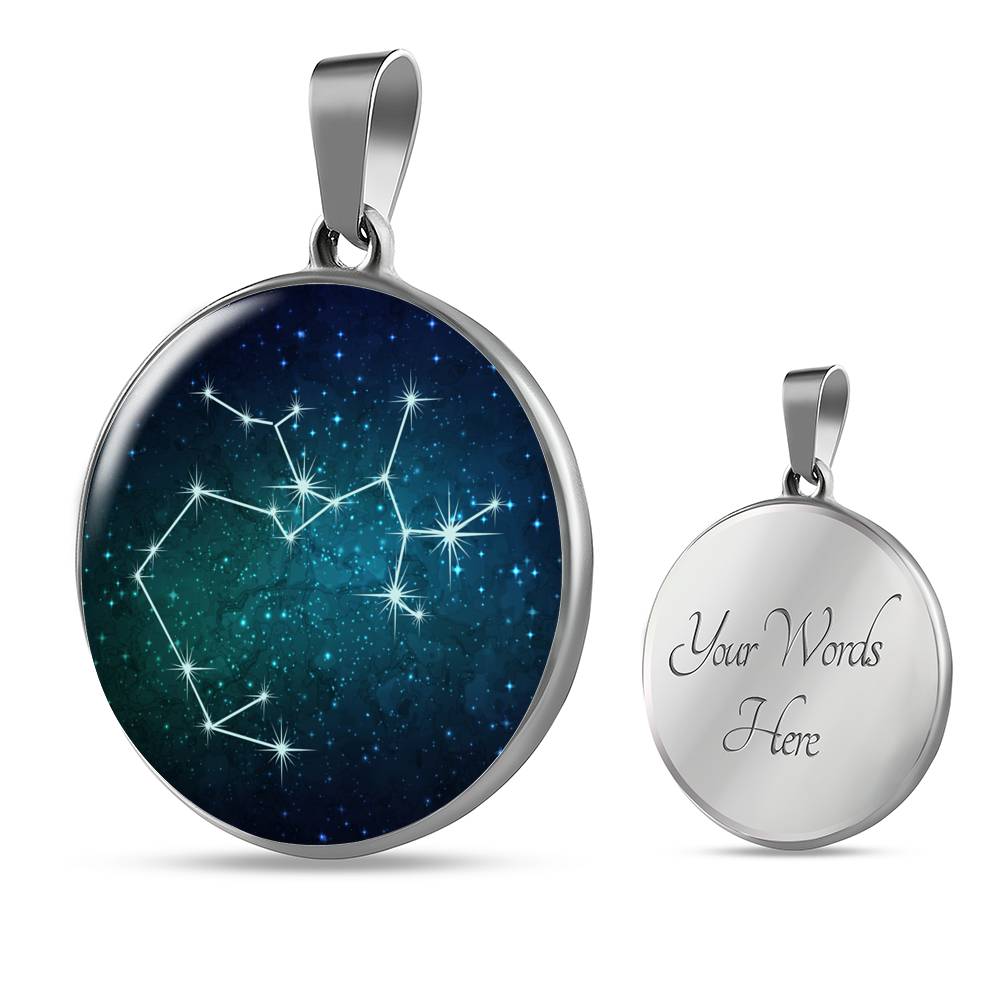Sagittarius Necklace - zodiac necklace, constellation necklace