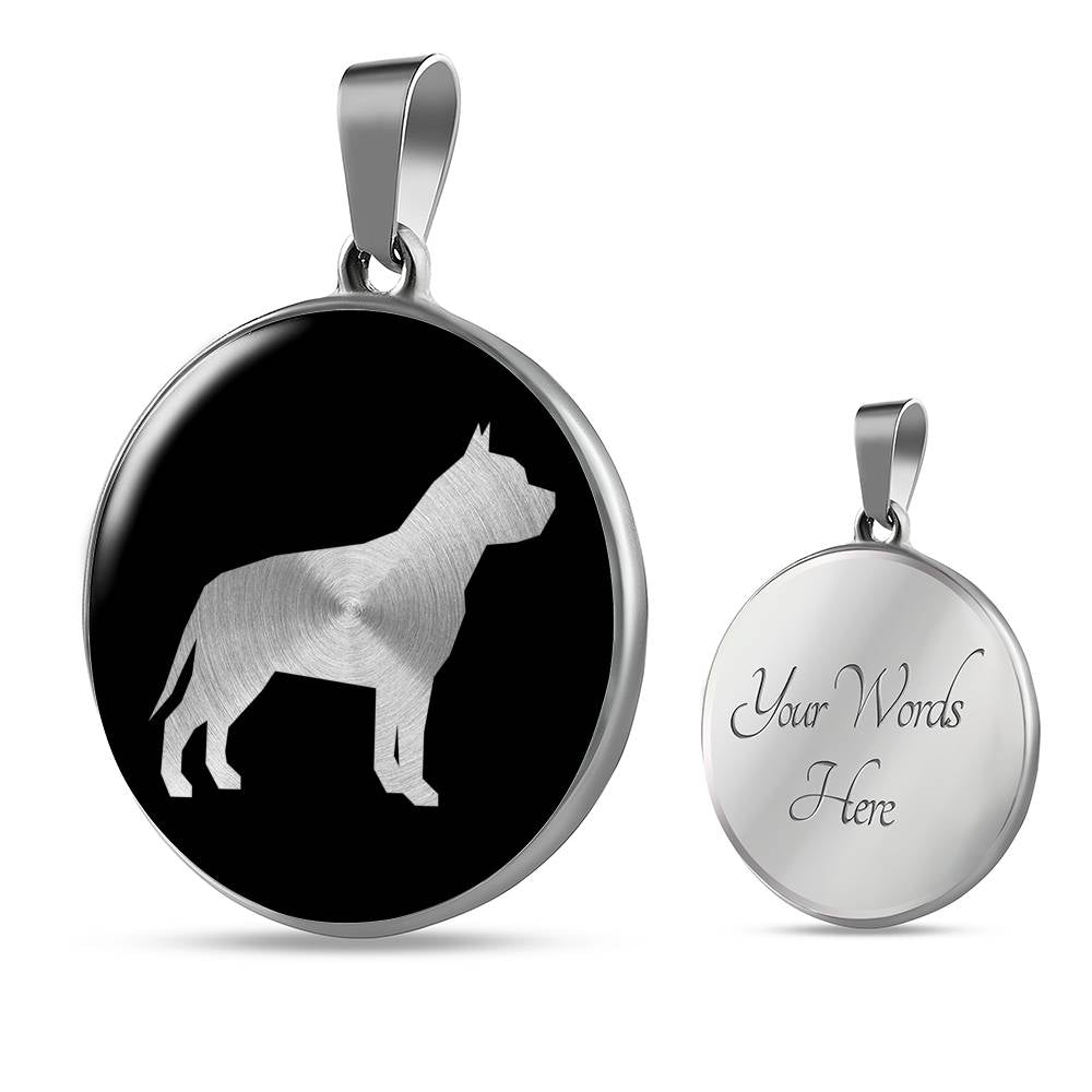 Pitbull Necklace - Pitbull gift