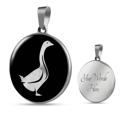 Goose Necklace - Goose Gift