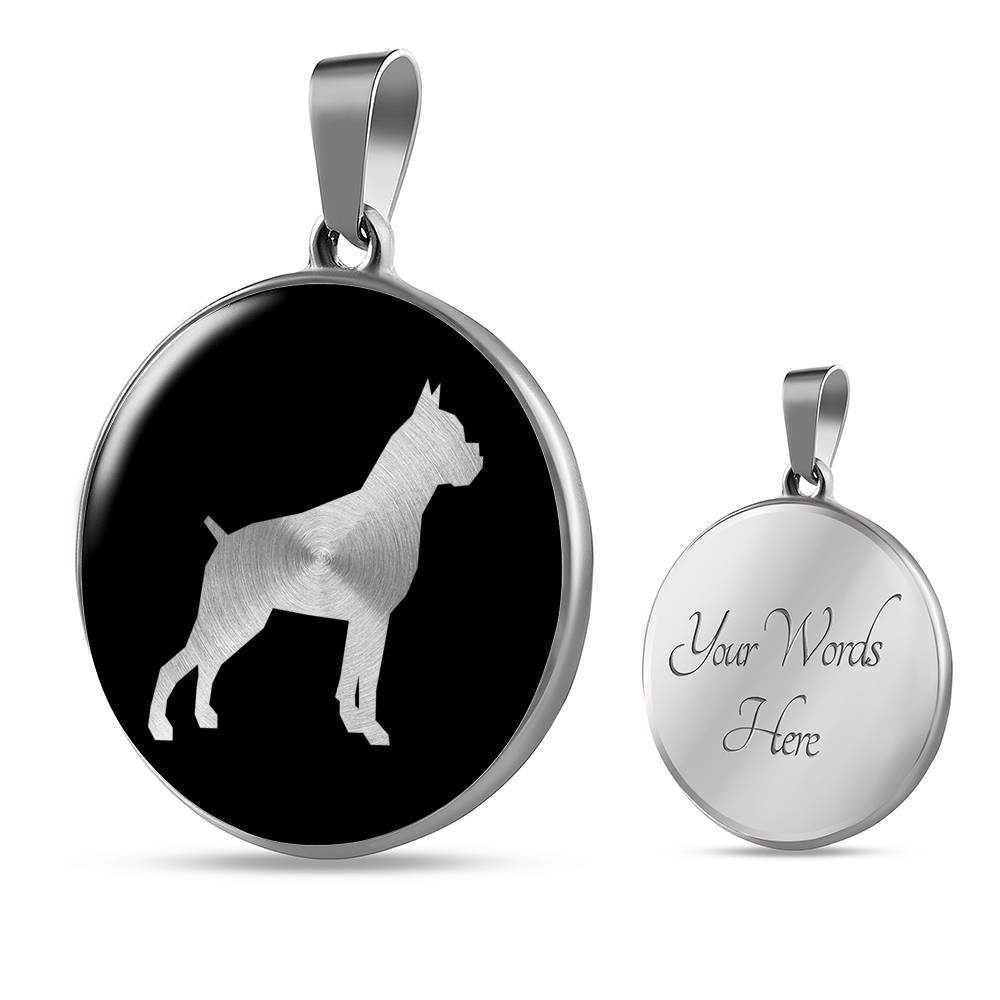 Boxer Necklace - Boxer Gift