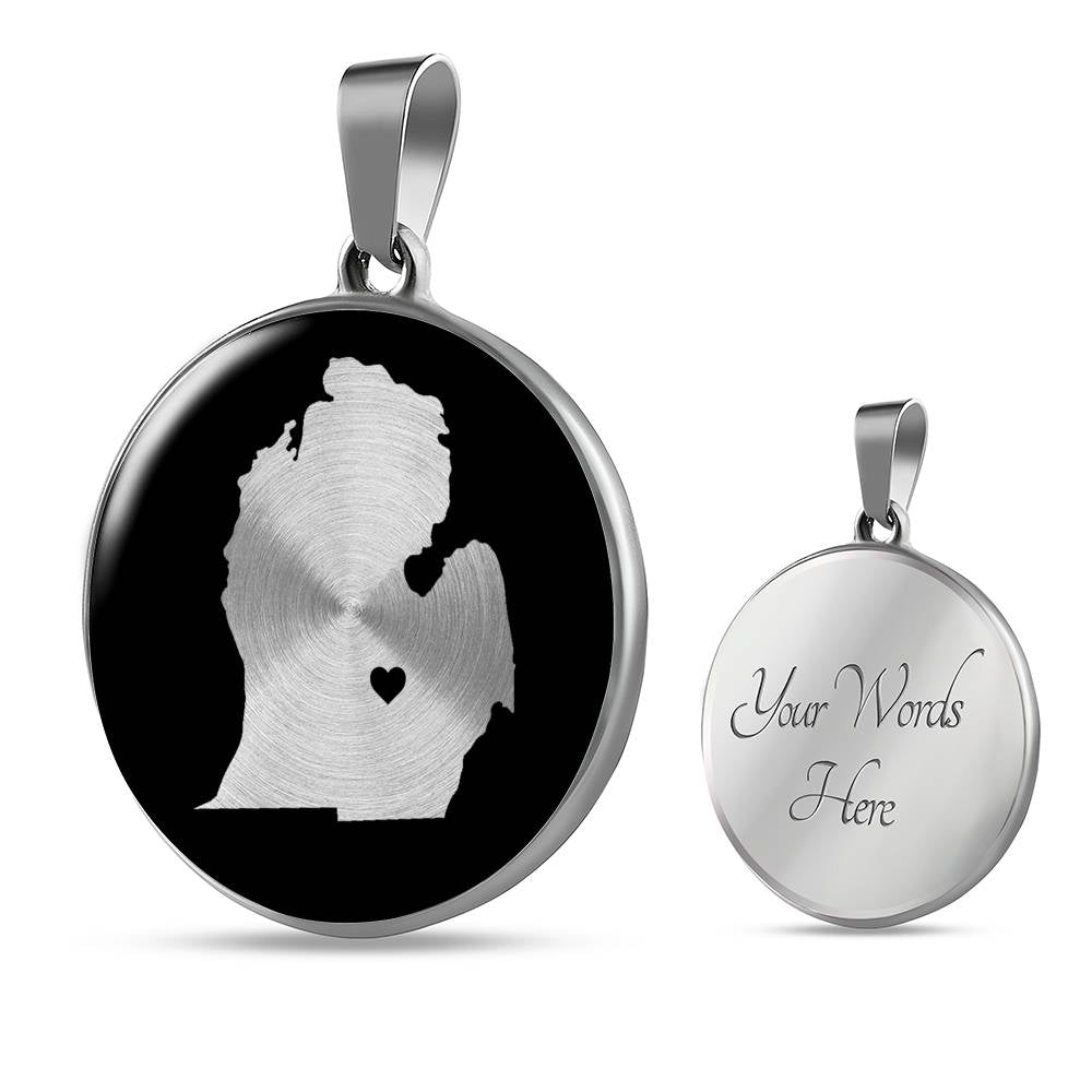 Lower Michigan Necklace - Lower Michigan Gift