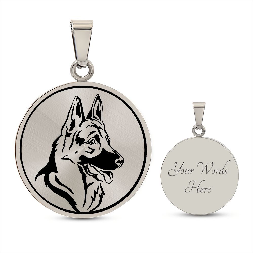German Shepherd Necklace
