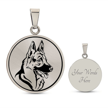 German Shepherd Necklace