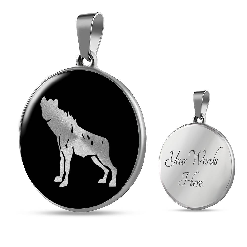 Hyena Necklace - Hyena Gift