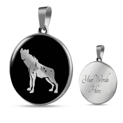 Hyena Necklace - Hyena Gift