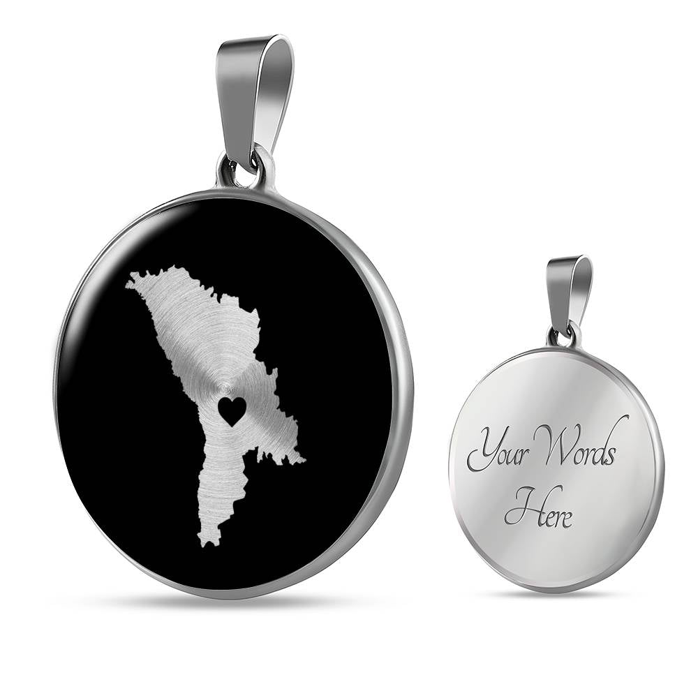 Moldova Necklace - Moldova Gift