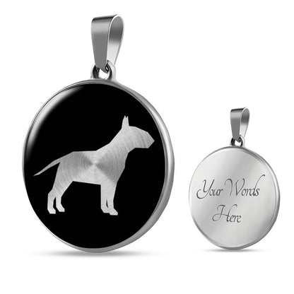 Bull Terrier Necklace - Bull Terrier Gift