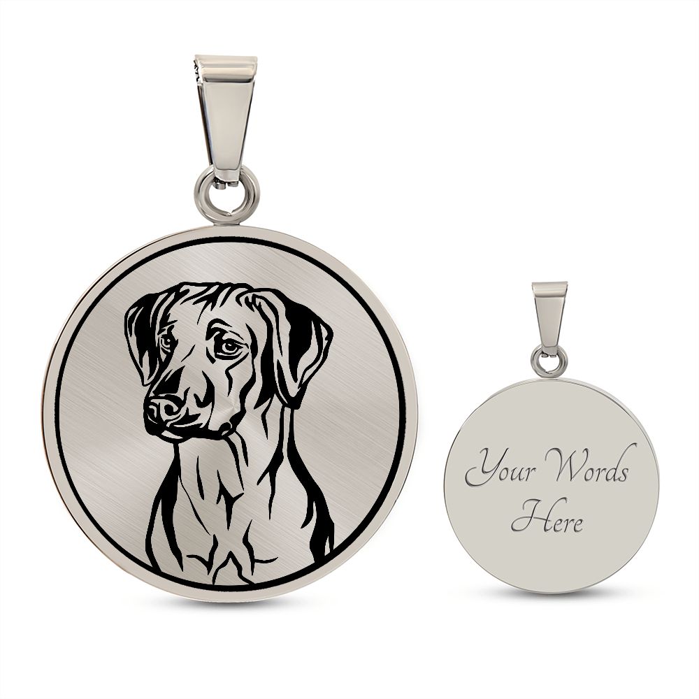 Rhodesian Ridgeback Necklace