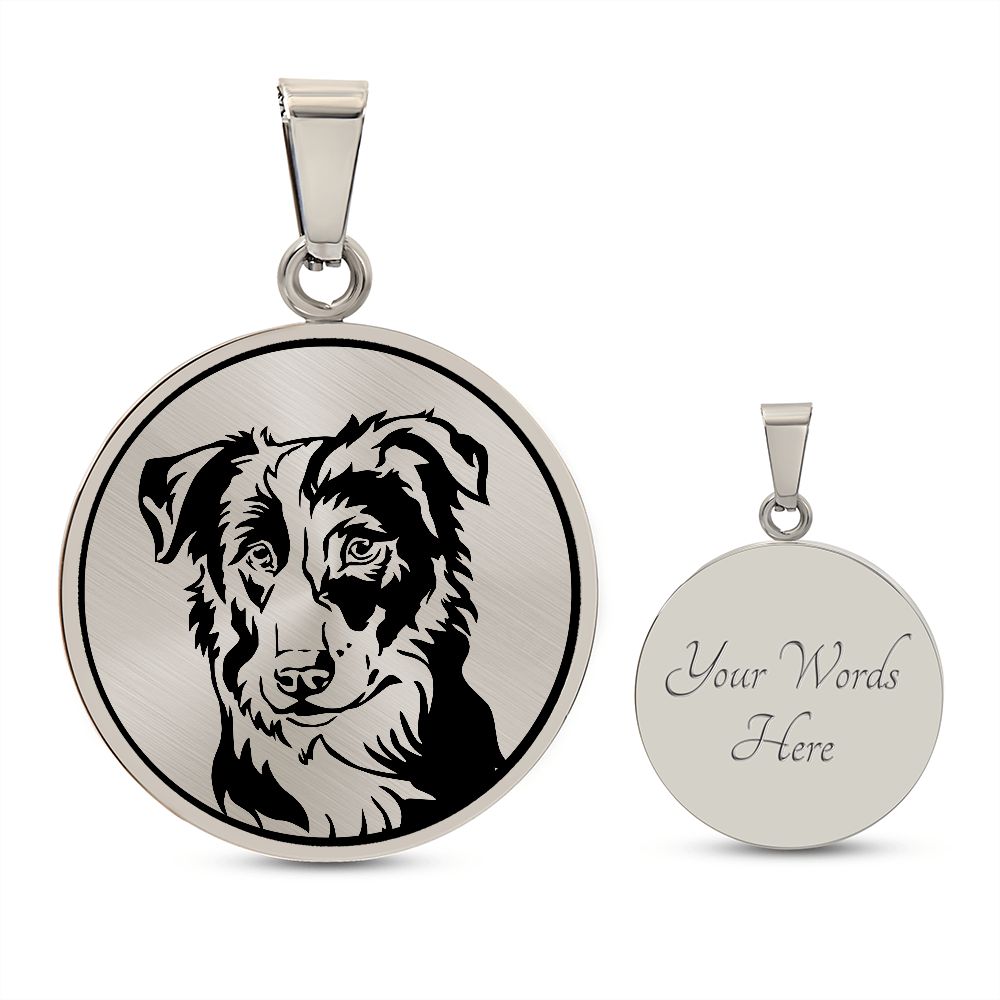 Border Collie Necklace