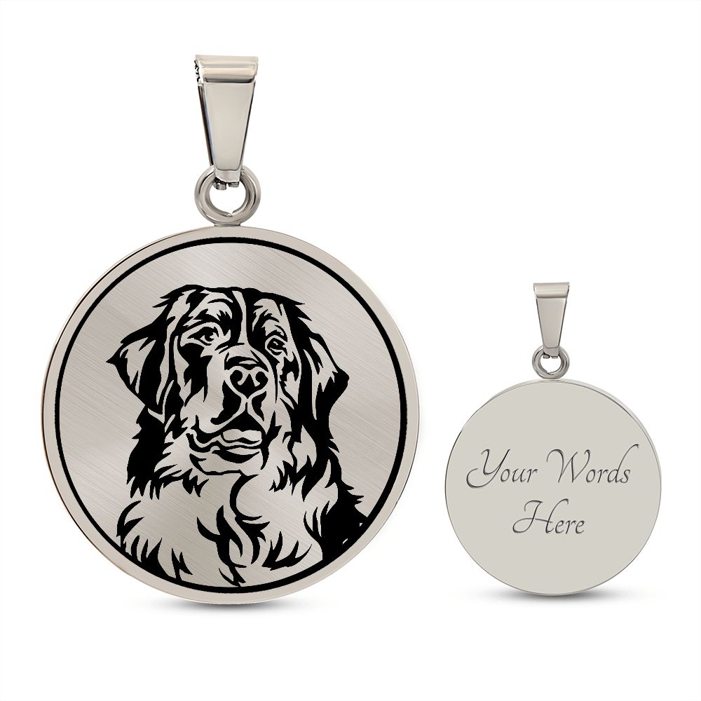 Bernese Mountain Dog Necklace