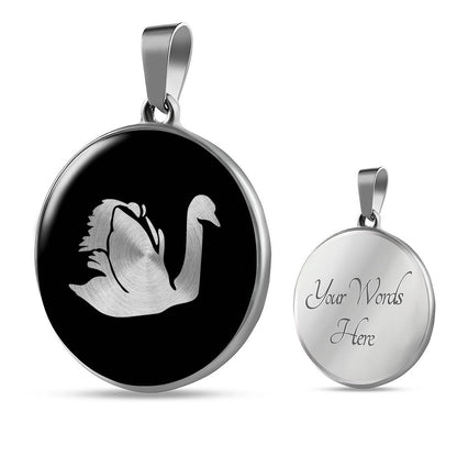 Swan Necklace - Swan Gift