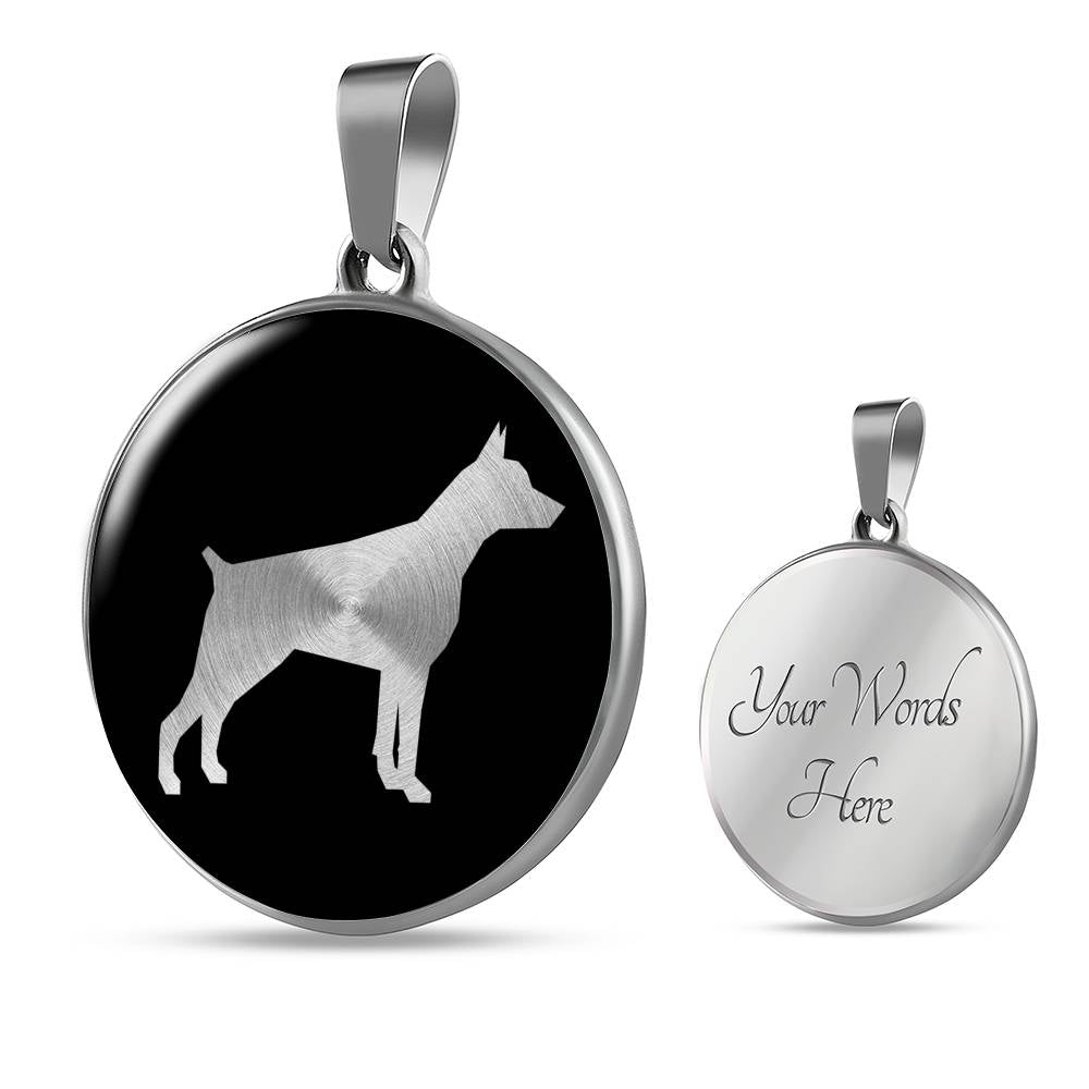 Doberman Necklace - Doberman Gift