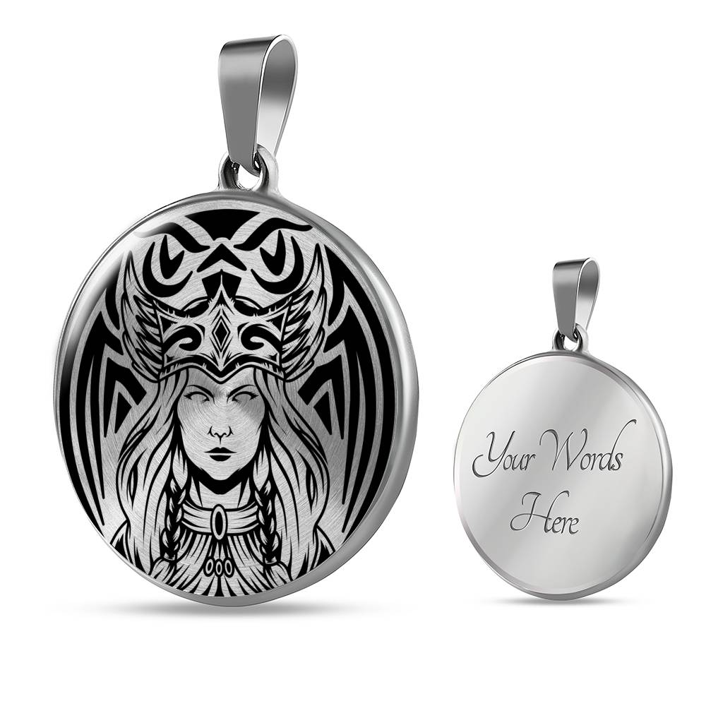 Frigg necklace - goddess of fertility, motherhood, and the household