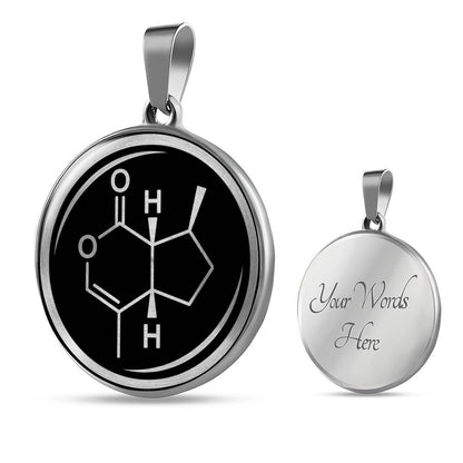 Catnip Molecule Necklace - Cat Lover Gift