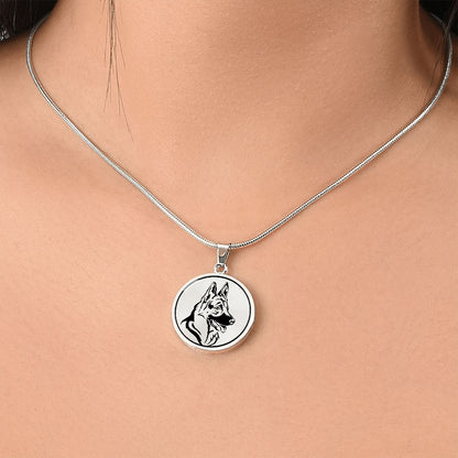German Shepherd Necklace