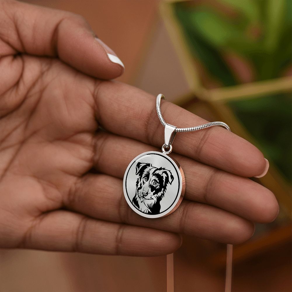 Border Collie Necklace