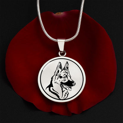 German Shepherd Necklace