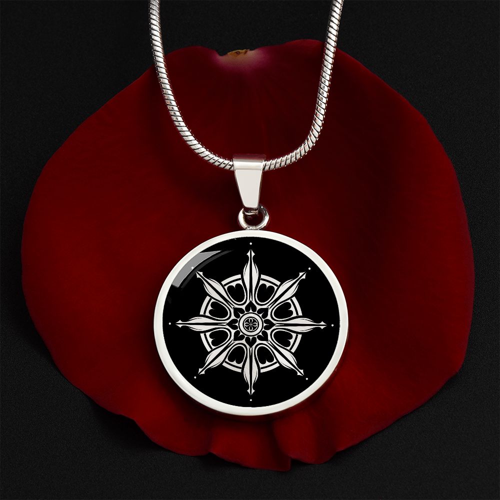 Dharma Wheel Necklace