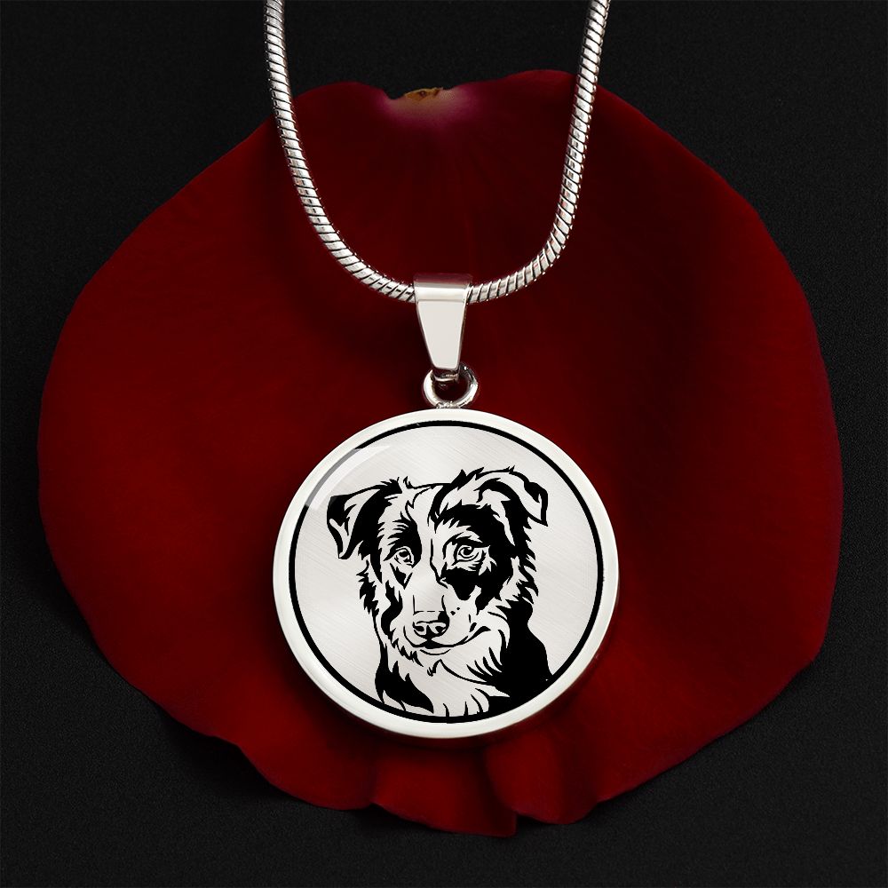 Border Collie Necklace