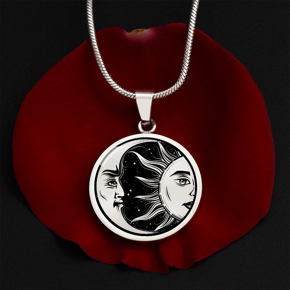 Sun and Moon Necklace