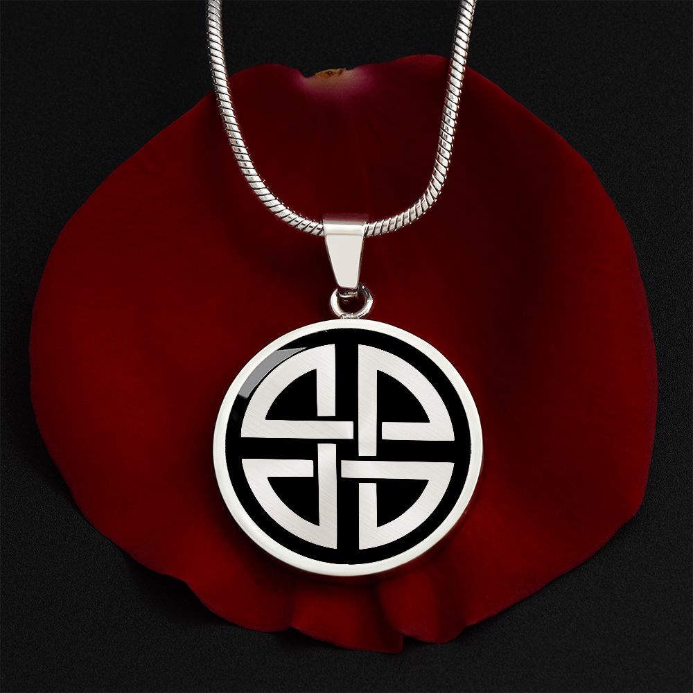 Celtic Shield Knot Necklace