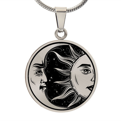 Sun and Moon Necklace