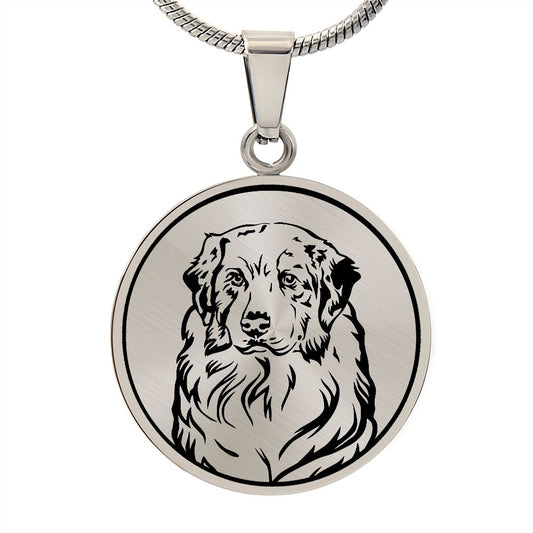 Australian Shepherd Necklace